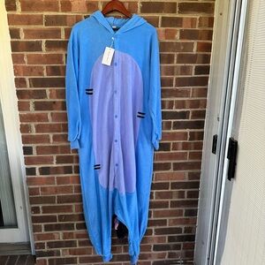 Disney Eeyore Donkey Onesie Women’s Size Large Halloween Cosplay Costume NEW